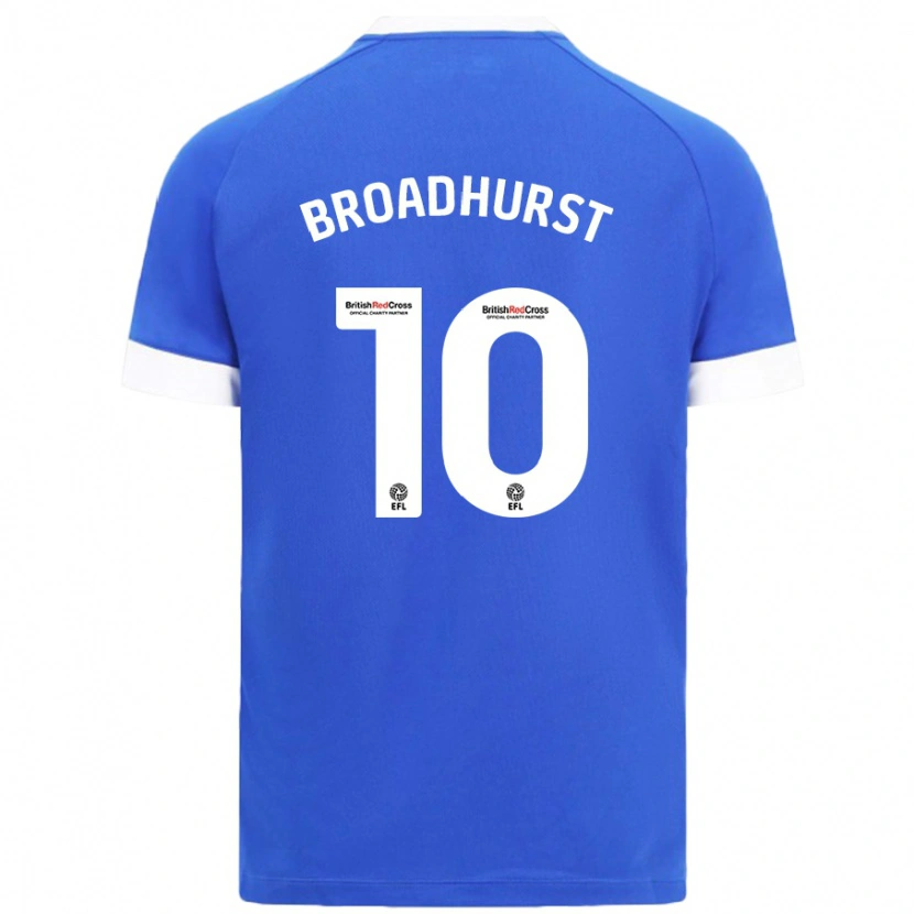 Danxen Kinder Danielle Broadhurst #10 Himmelblau Heimtrikot Trikot 2024/25 T-Shirt Schweiz