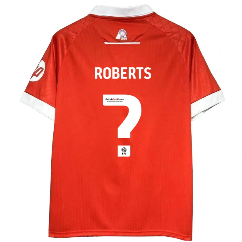 Danxen Kinder Hari Roberts #0 Rot Weiß Heimtrikot Trikot 2024/25 T-Shirt Schweiz