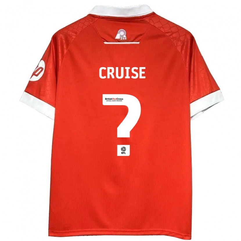 Danxen Kinder George Cruise #0 Rot Weiß Heimtrikot Trikot 2024/25 T-Shirt Schweiz