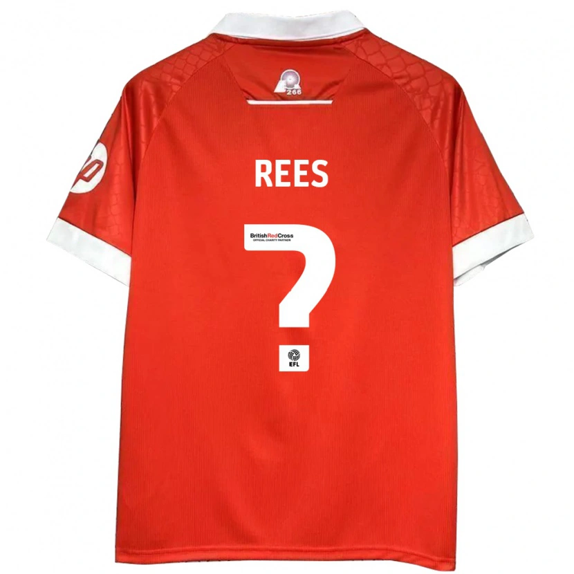 Danxen Kinder Joe Rees #0 Rot Weiß Heimtrikot Trikot 2024/25 T-Shirt Schweiz