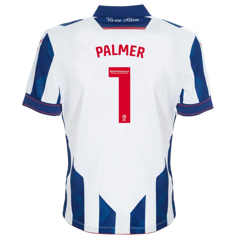 Danxen Kinder Alex Palmer #1 Weiß Dunkelblau Heimtrikot Trikot 2024/25 T-Shirt Schweiz