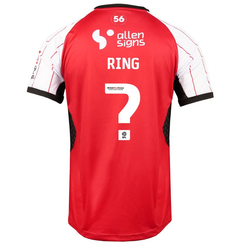 Danxen Kinder Erik Ring #0 Weiß Heimtrikot Trikot 2024/25 T-Shirt Schweiz