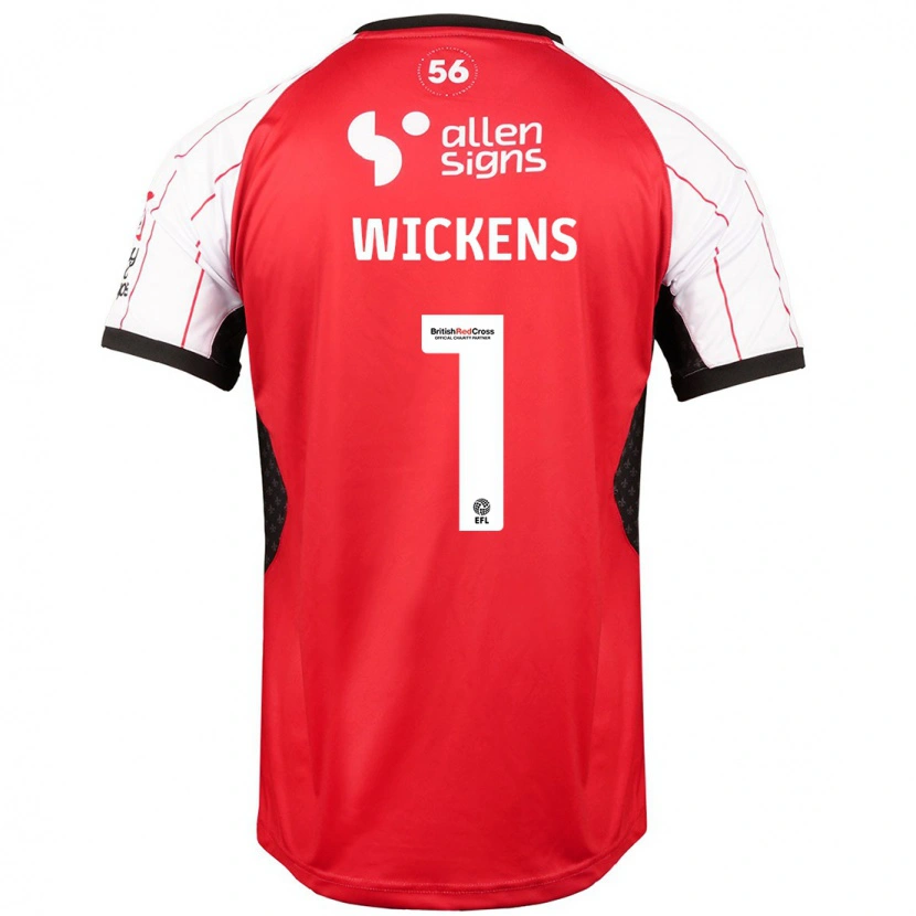 Danxen Kinder George Wickens #1 Weiß Heimtrikot Trikot 2024/25 T-Shirt Schweiz