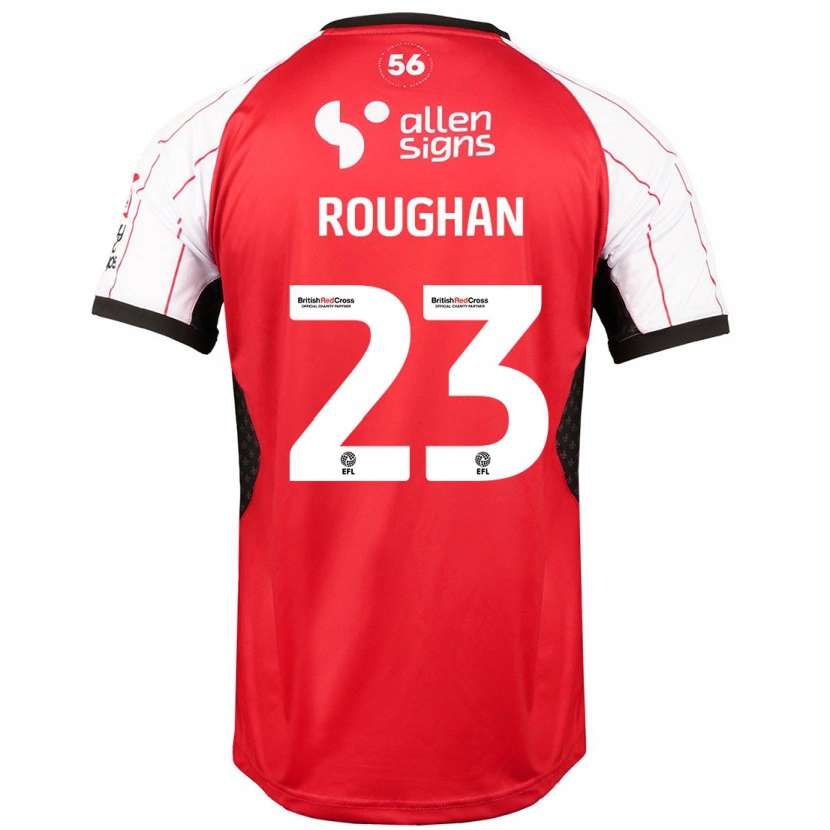 Danxen Kinder Sean Roughan #23 Weiß Heimtrikot Trikot 2024/25 T-Shirt Schweiz