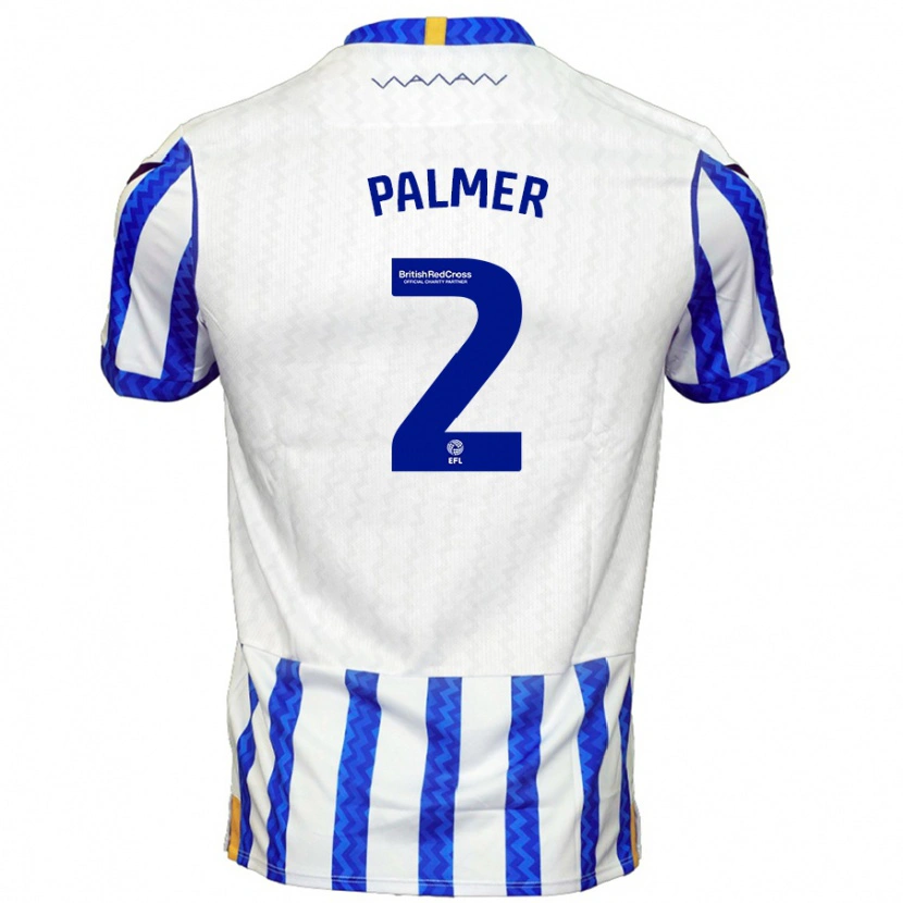 Danxen Kinder Liam Palmer #2 Blau Weiß Heimtrikot Trikot 2024/25 T-Shirt Schweiz