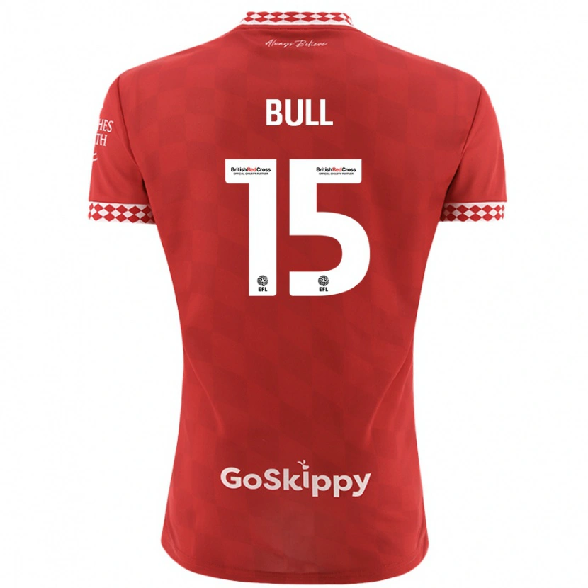 Danxen Kinder Jasmine Bull #15 Rot Heimtrikot Trikot 2024/25 T-Shirt Schweiz