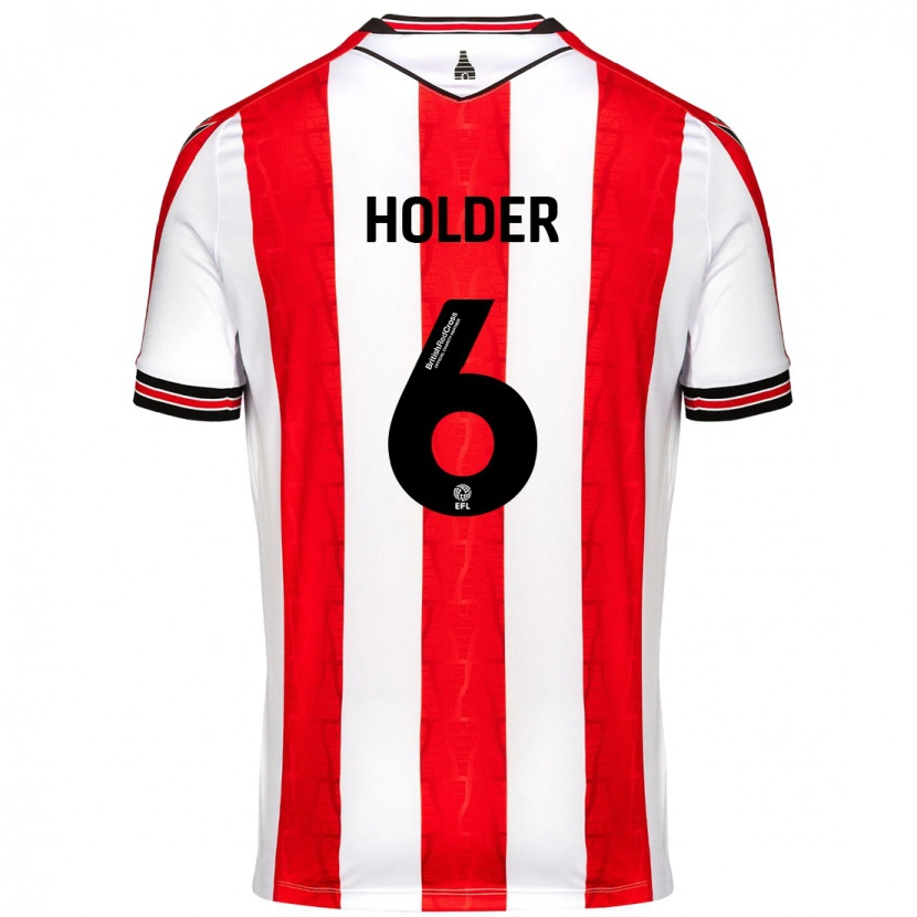 Danxen Kinder Molly Holder #6 Rot Weiß Heimtrikot Trikot 2024/25 T-Shirt Schweiz