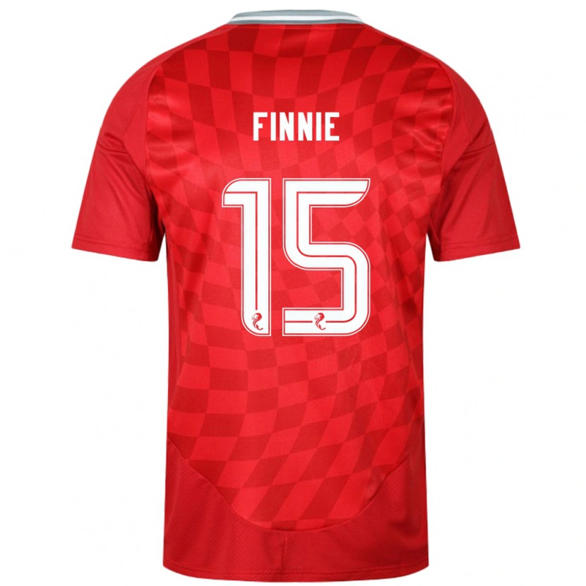 Danxen Kinder Maddison Finnie #15 Rot Heimtrikot Trikot 2024/25 T-Shirt Schweiz