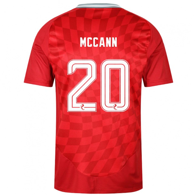 Danxen Kinder Annalisa Mccann #20 Rot Heimtrikot Trikot 2024/25 T-Shirt Schweiz