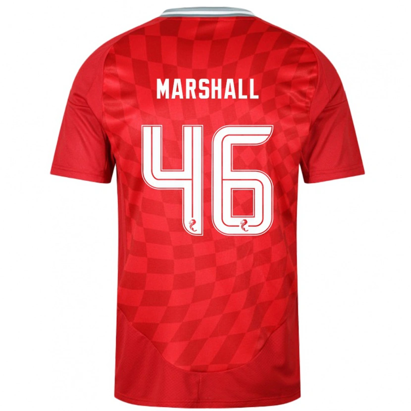 Danxen Kinder Findlay Marshall #46 Rot Heimtrikot Trikot 2024/25 T-Shirt Schweiz