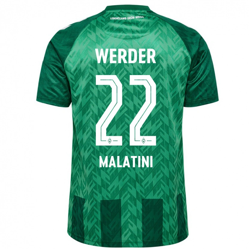 Danxen Kinder Julián Malatini #22 Grün Heimtrikot Trikot 2024/25 T-Shirt Schweiz