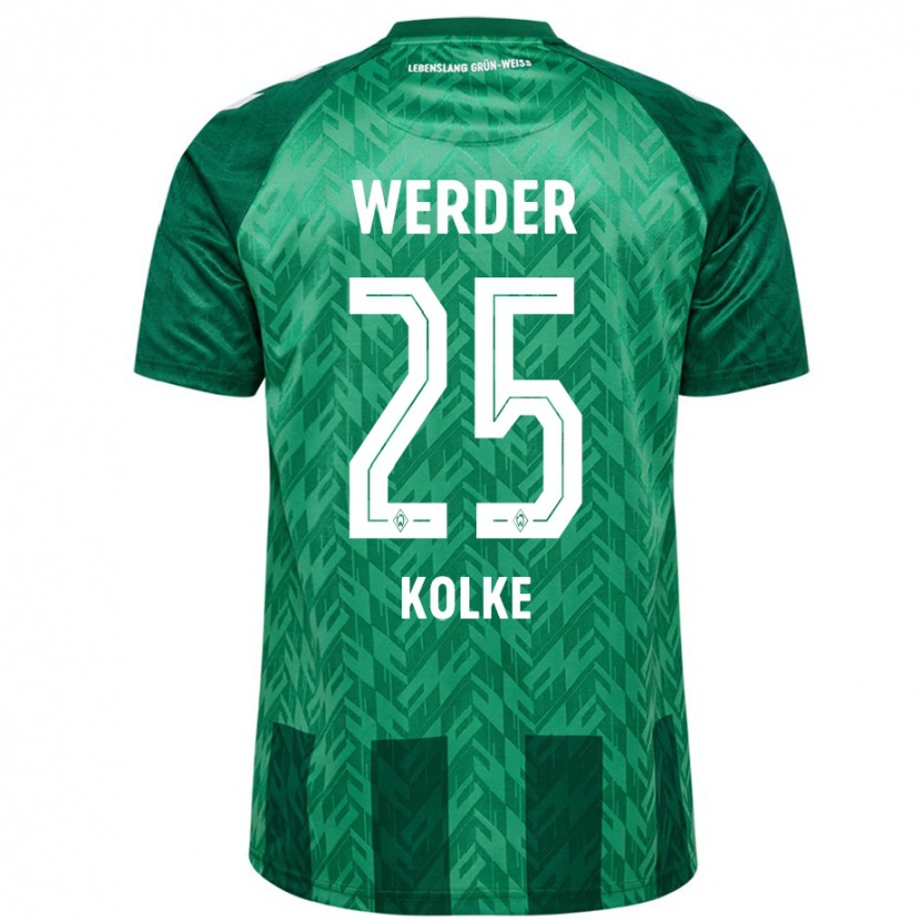 Danxen Kinder Markus Kolke #25 Grün Heimtrikot Trikot 2024/25 T-Shirt Schweiz