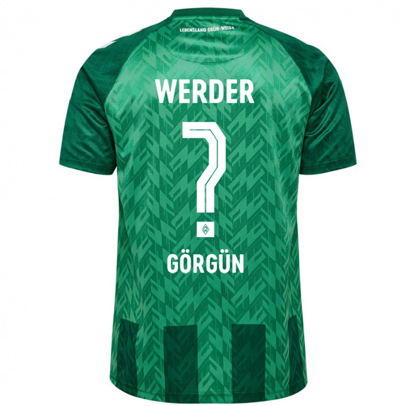 Danxen Kinder Deniz-Erdem Görgün #0 Grün Heimtrikot Trikot 2024/25 T-Shirt Schweiz