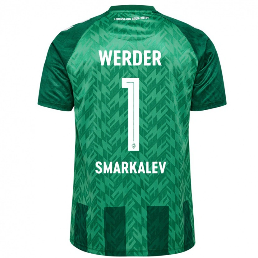 Danxen Kinder Stefan Smarkalev #1 Grün Heimtrikot Trikot 2024/25 T-Shirt Schweiz