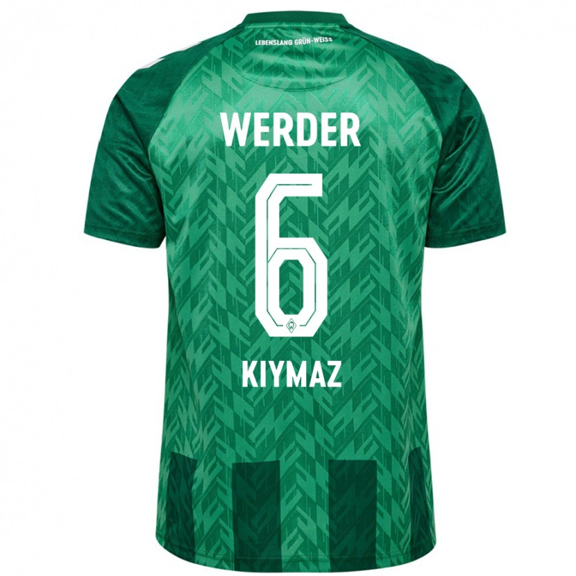 Danxen Kinder Anil Kiymaz #6 Grün Heimtrikot Trikot 2024/25 T-Shirt Schweiz