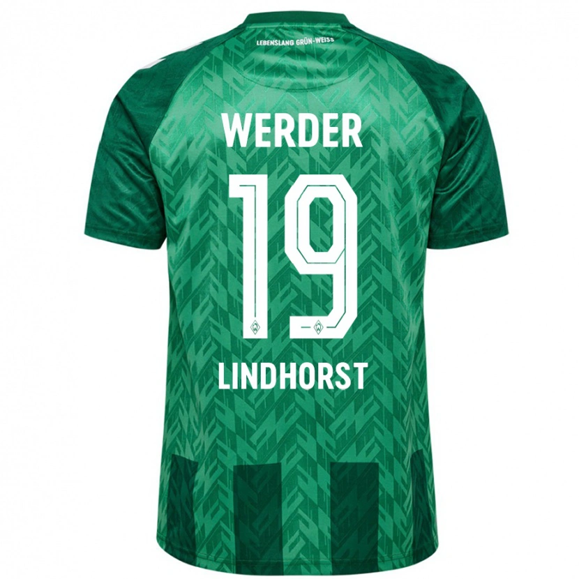 Danxen Kinder Jerrit Lindhorst #19 Grün Heimtrikot Trikot 2024/25 T-Shirt Schweiz