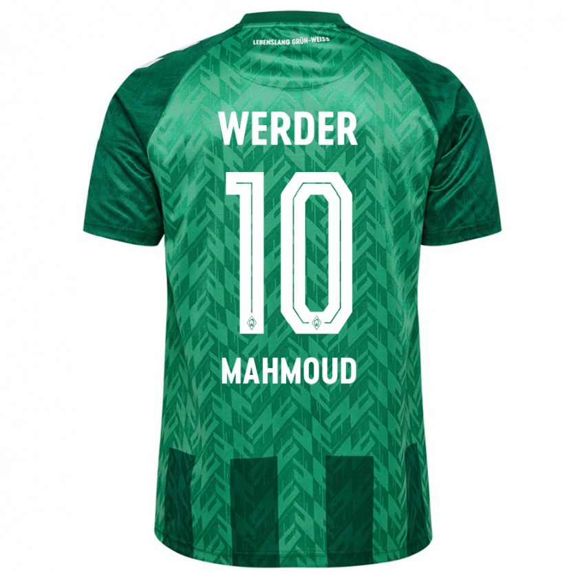 Danxen Kinder Tuana Mahmoud #10 Grün Heimtrikot Trikot 2024/25 T-Shirt Schweiz