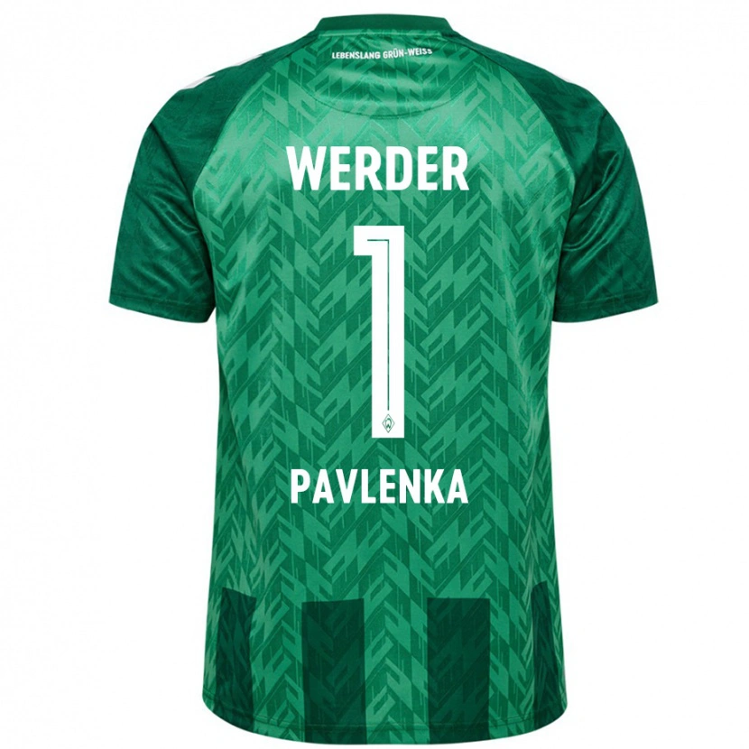 Danxen Kinder Jiri Pavlenka #1 Grün Heimtrikot Trikot 2024/25 T-Shirt Schweiz