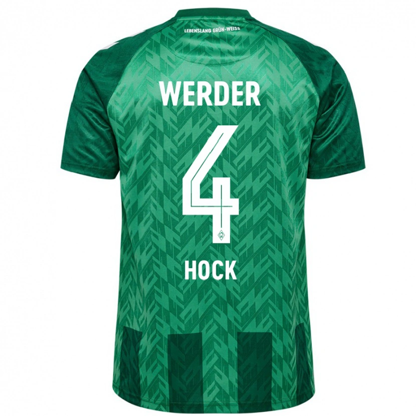 Danxen Kinder Alexander Höck #4 Grün Heimtrikot Trikot 2024/25 T-Shirt Schweiz