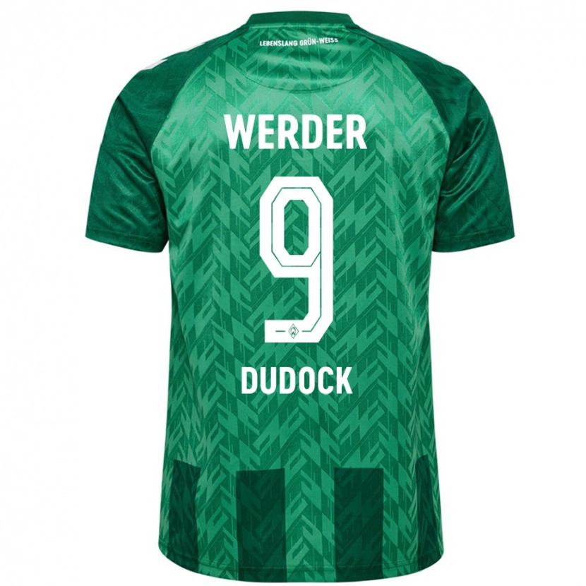 Danxen Kinder Joshua Dudock #9 Grün Heimtrikot Trikot 2024/25 T-Shirt Schweiz