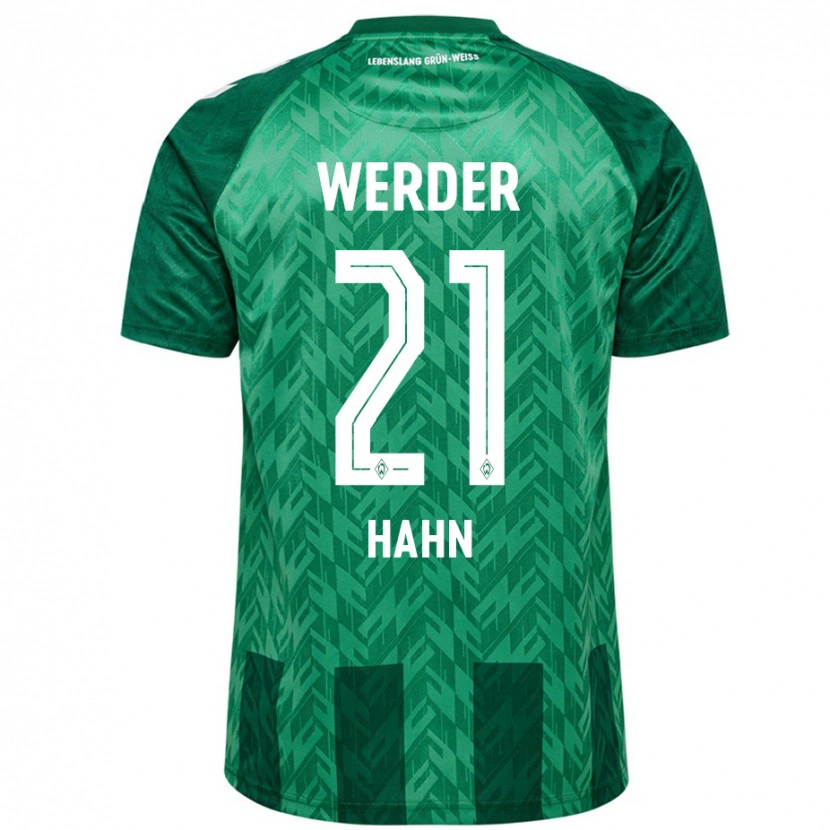 Danxen Kinder Chiara Hahn #21 Grün Heimtrikot Trikot 2024/25 T-Shirt Schweiz