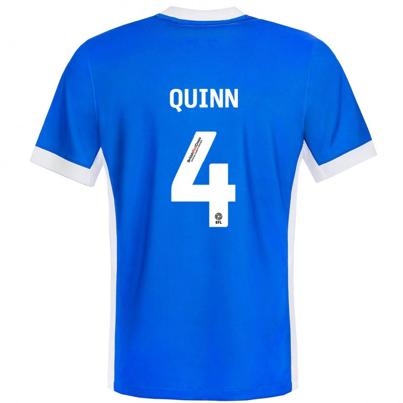 Danxen Kinder Louise Quinn #4 Blau Weiß Heimtrikot Trikot 2024/25 T-Shirt Schweiz