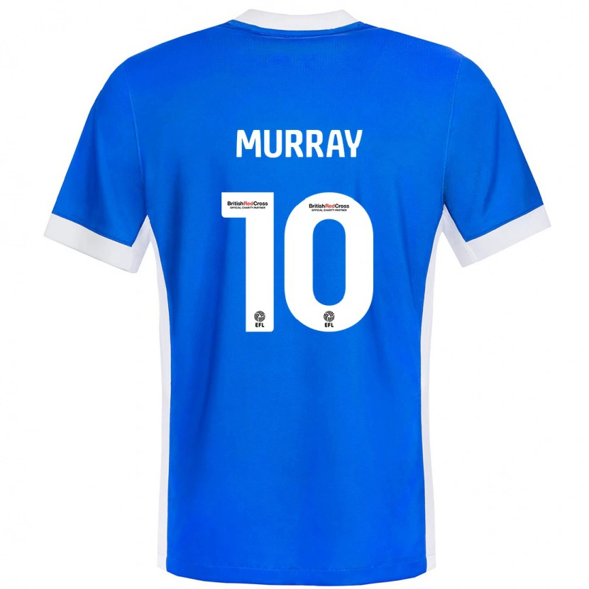 Danxen Kinder Christie Harrison-Murray #10 Blau Weiß Heimtrikot Trikot 2024/25 T-Shirt Schweiz