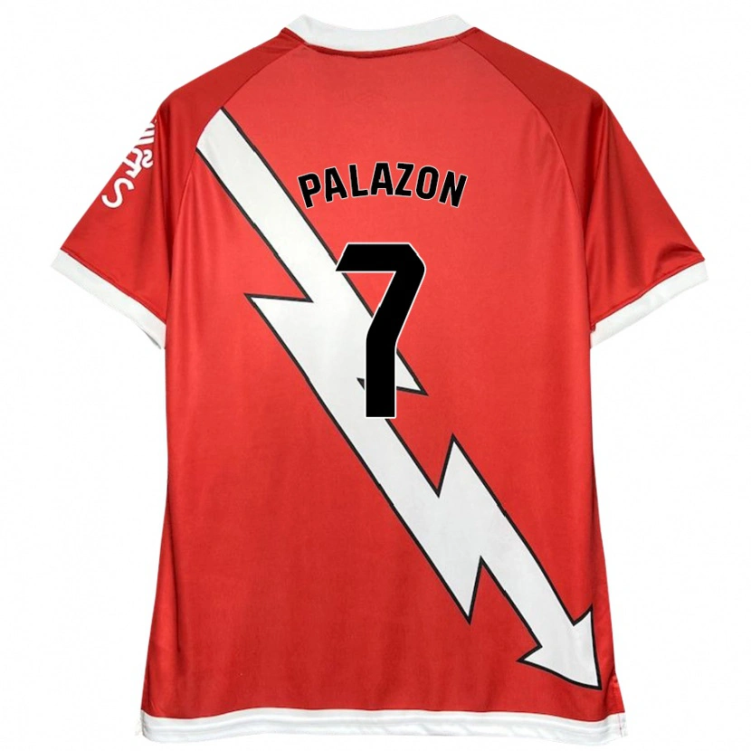 Danxen Kinder Isi Palazón #7 Weiß Rot Heimtrikot Trikot 2024/25 T-Shirt Schweiz