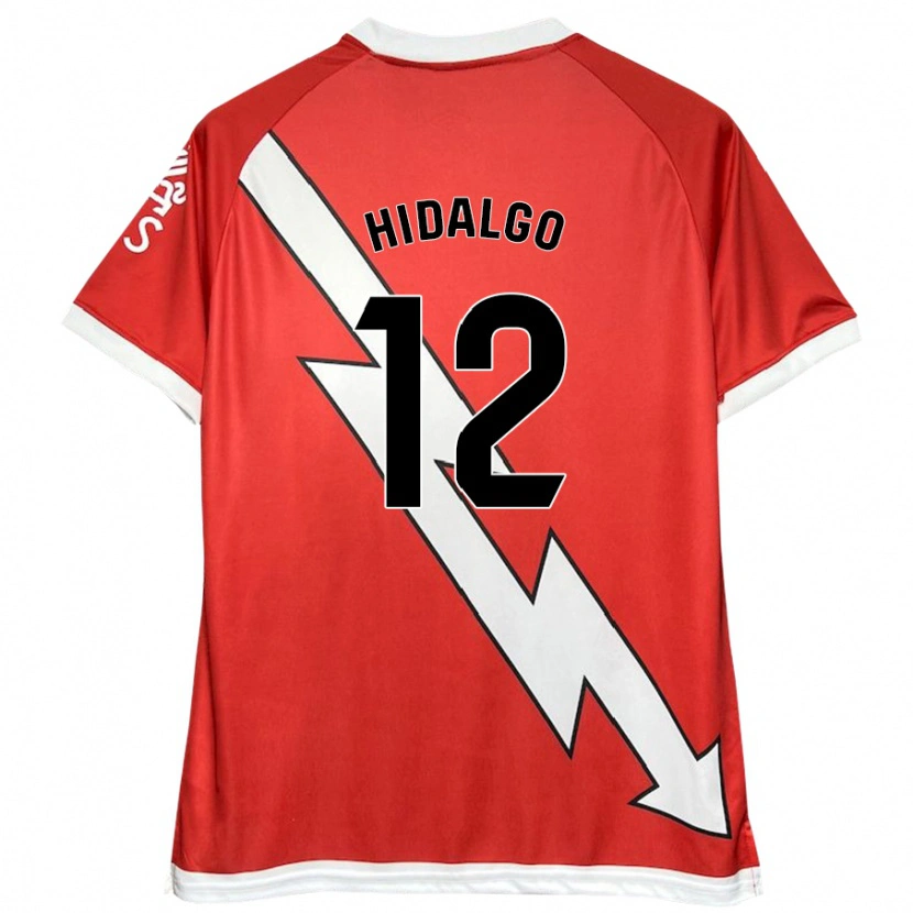 Danxen Kinder Patri Hidalgo #12 Weiß Rot Heimtrikot Trikot 2024/25 T-Shirt Schweiz