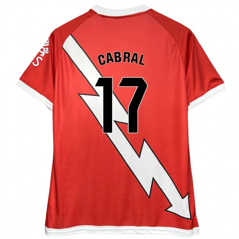 Danxen Kinder Millene Cabral #17 Weiß Rot Heimtrikot Trikot 2024/25 T-Shirt Schweiz