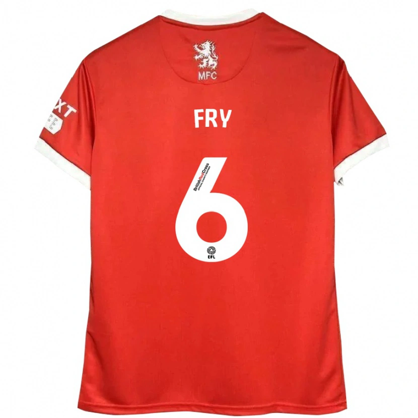 Danxen Kinder Dael Fry #6 Rot Weiß Heimtrikot Trikot 2024/25 T-Shirt Schweiz