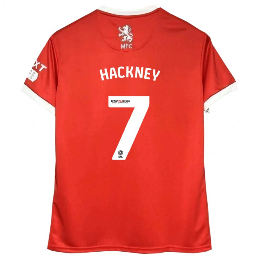 Danxen Kinder Hayden Hackney #7 Rot Weiß Heimtrikot Trikot 2024/25 T-Shirt Schweiz