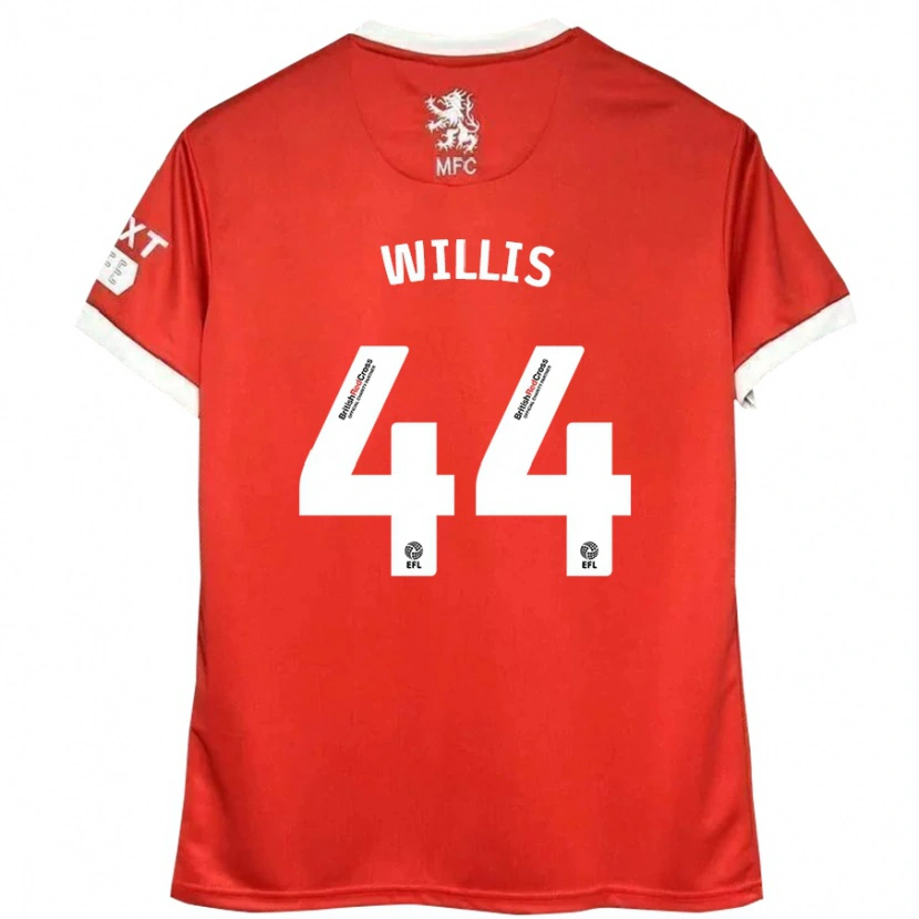 Danxen Kinder Pharrell Willis #44 Rot Weiß Heimtrikot Trikot 2024/25 T-Shirt Schweiz