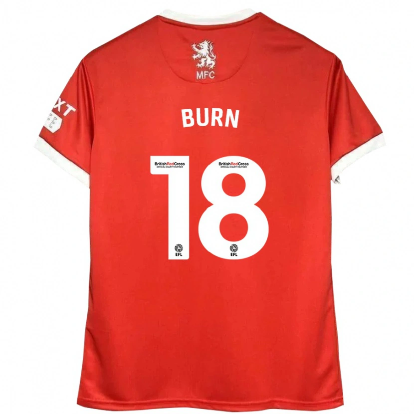 Danxen Kinder Sarah Burn #18 Rot Weiß Heimtrikot Trikot 2024/25 T-Shirt Schweiz