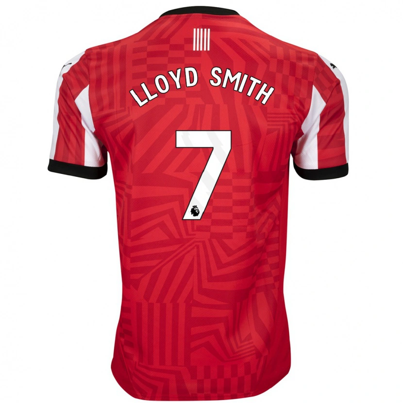 Danxen Kinder Lexi Lloyd-Smith #7 Rot Weiß Heimtrikot Trikot 2024/25 T-Shirt Schweiz