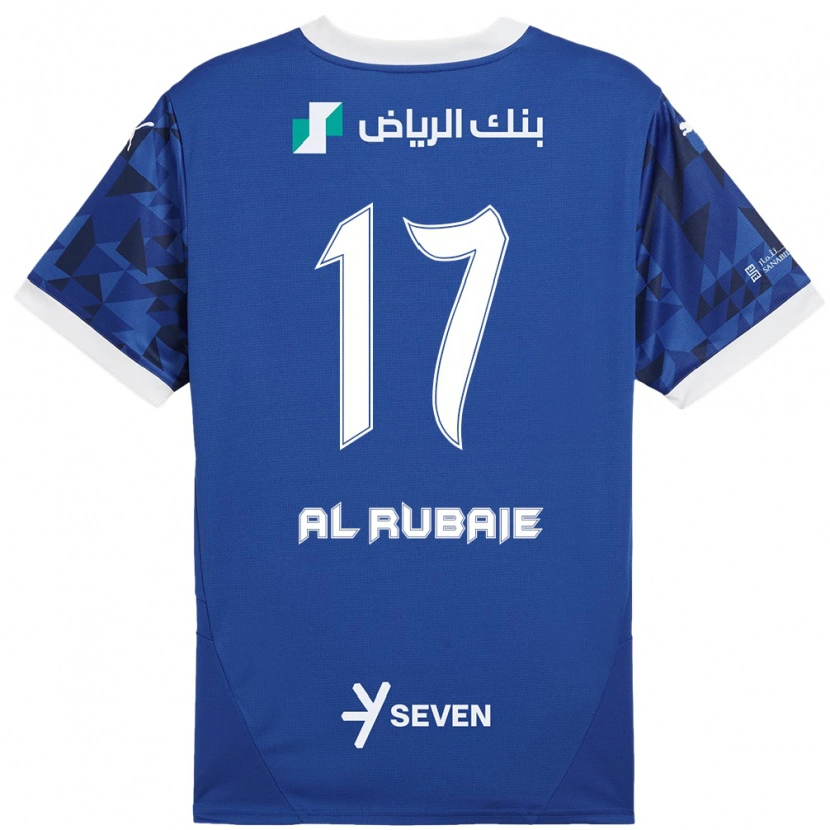 Danxen Kinder Mohammed Al-Rubaie #17 Dunkelblau Weiß Heimtrikot Trikot 2024/25 T-Shirt Schweiz