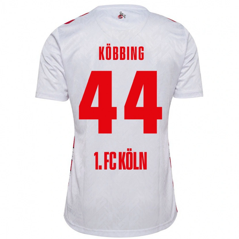 Danxen Kinder Matthias Köbbing #44 Weiß Rot Heimtrikot Trikot 2024/25 T-Shirt Schweiz