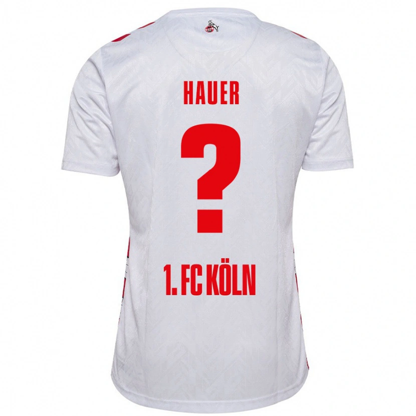 Danxen Kinder Luis Hauer #0 Weiß Rot Heimtrikot Trikot 2024/25 T-Shirt Schweiz