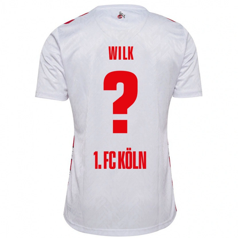 Danxen Kinder Emil Wilk #0 Weiß Rot Heimtrikot Trikot 2024/25 T-Shirt Schweiz