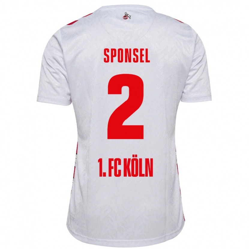 Danxen Kinder Meiko Sponsel #2 Weiß Rot Heimtrikot Trikot 2024/25 T-Shirt Schweiz