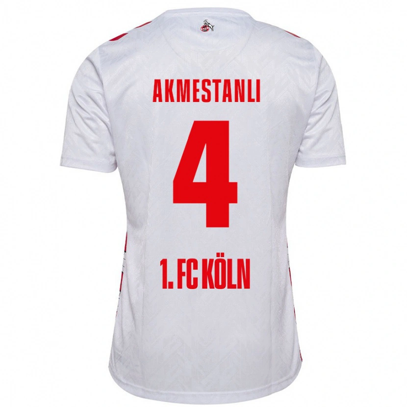 Danxen Kinder Teoman Akmestanli #4 Weiß Rot Heimtrikot Trikot 2024/25 T-Shirt Schweiz