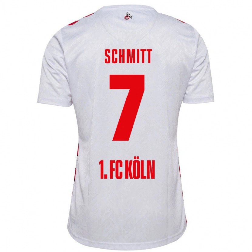 Danxen Kinder Oliver Schmitt #7 Weiß Rot Heimtrikot Trikot 2024/25 T-Shirt Schweiz