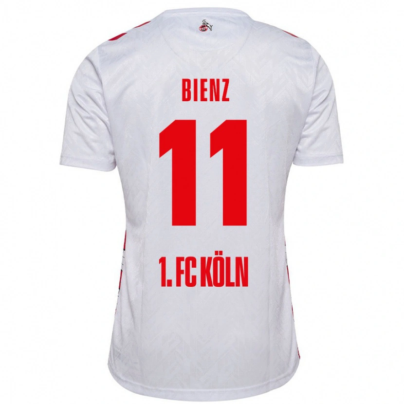 Danxen Kinder Alena Bienz #11 Weiß Rot Heimtrikot Trikot 2024/25 T-Shirt Schweiz