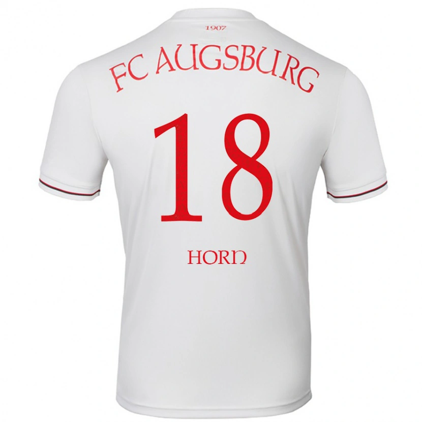 Danxen Kinder Tobias Horn #18 Weiß Heimtrikot Trikot 2024/25 T-Shirt Schweiz