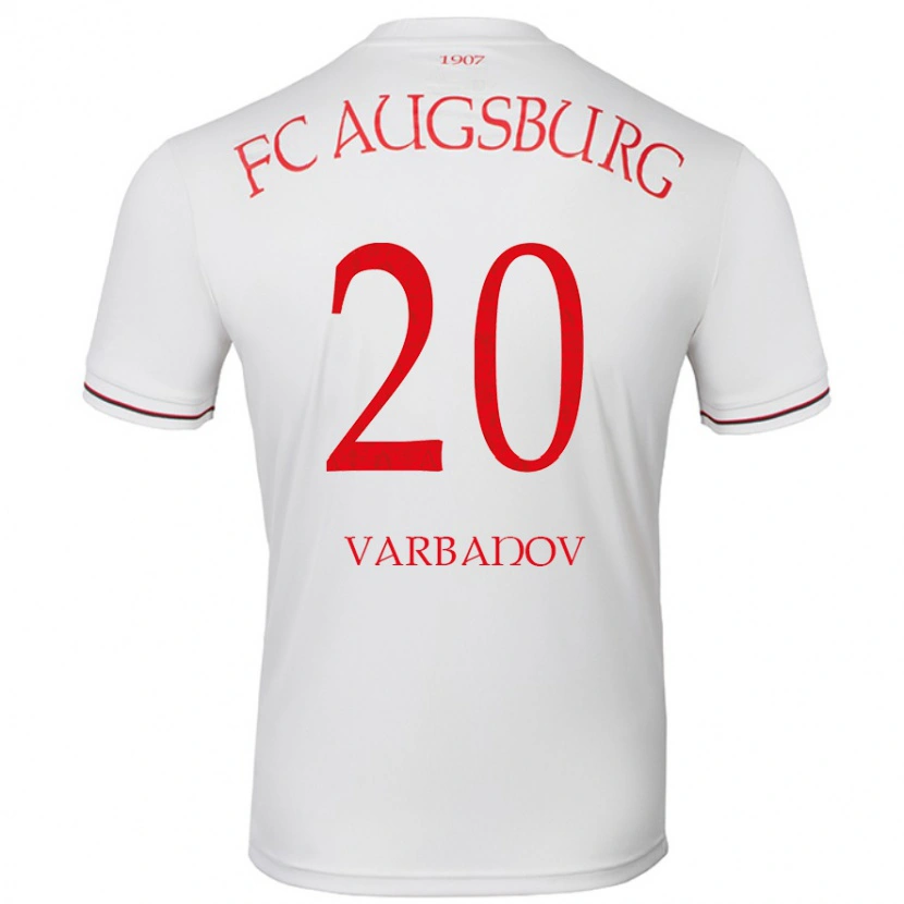 Danxen Kinder Svetoslav Varbanov #20 Weiß Heimtrikot Trikot 2024/25 T-Shirt Schweiz