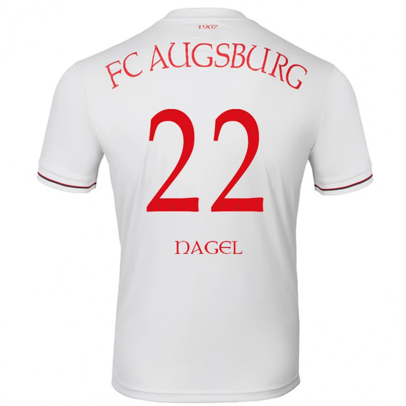 Danxen Kinder Timo Nagel #22 Weiß Heimtrikot Trikot 2024/25 T-Shirt Schweiz