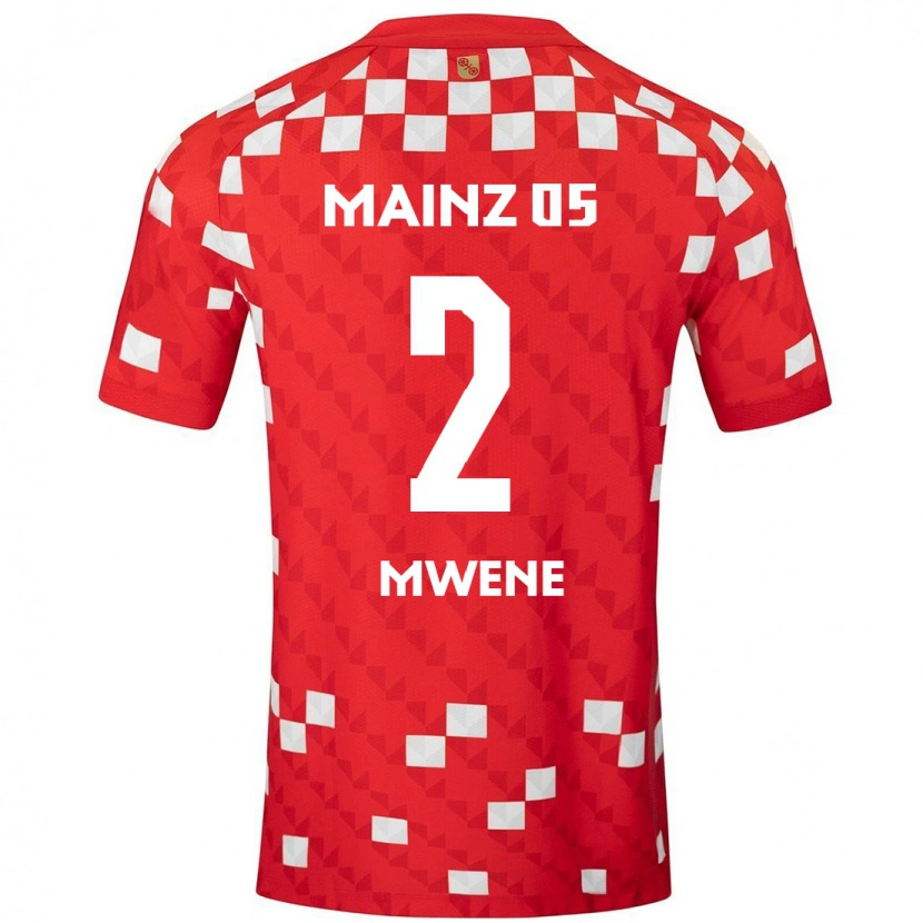 Danxen Kinder Phillipp Mwene #2 Weiß Rot Heimtrikot Trikot 2024/25 T-Shirt Schweiz