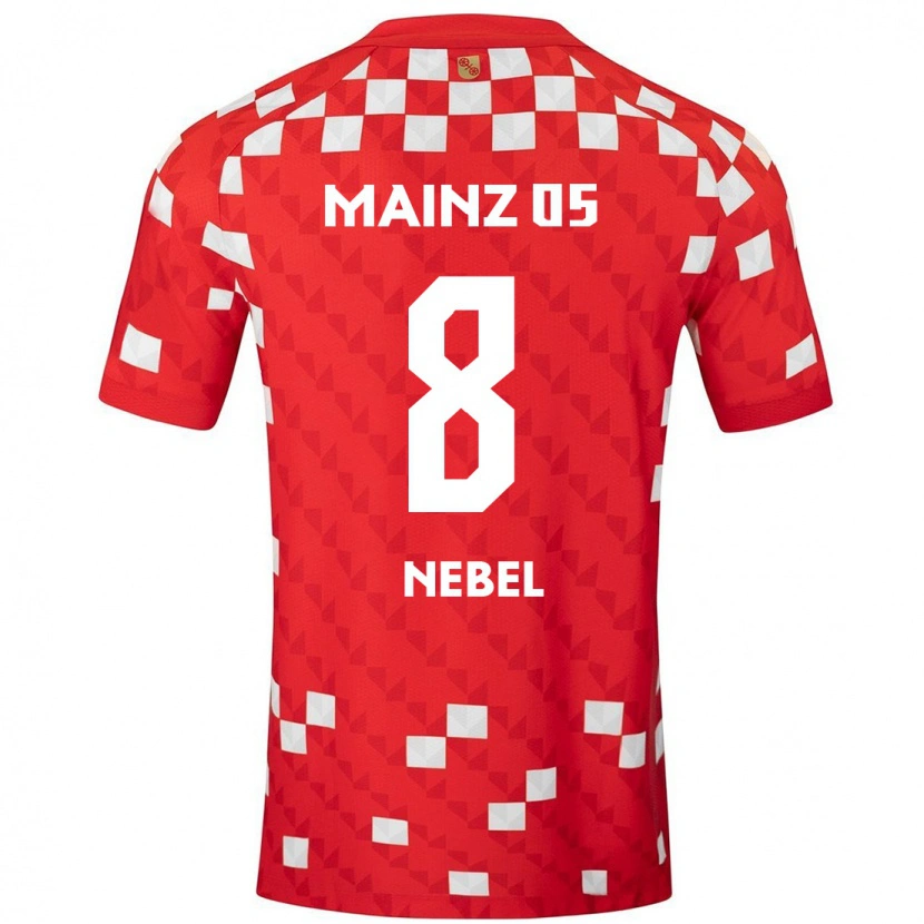 Danxen Kinder Paul Nebel #8 Weiß Rot Heimtrikot Trikot 2024/25 T-Shirt Schweiz