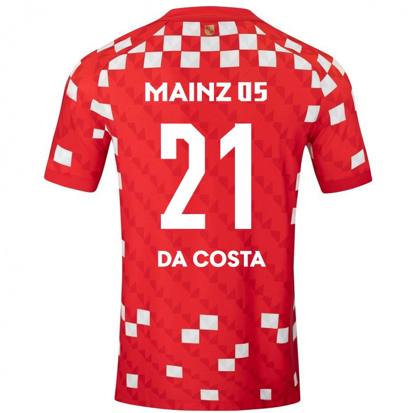 Danxen Kinder Danny Da Costa #21 Weiß Rot Heimtrikot Trikot 2024/25 T-Shirt Schweiz