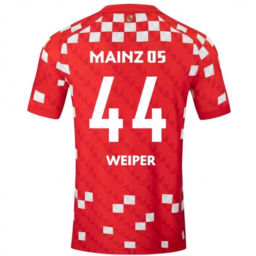 Danxen Kinder Nelson Weiper #44 Weiß Rot Heimtrikot Trikot 2024/25 T-Shirt Schweiz